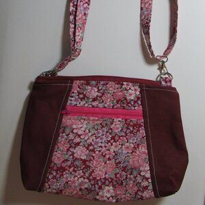 Crossbody Bag with Floral Design #48224